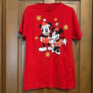 Mickey and Minnie winter shirt